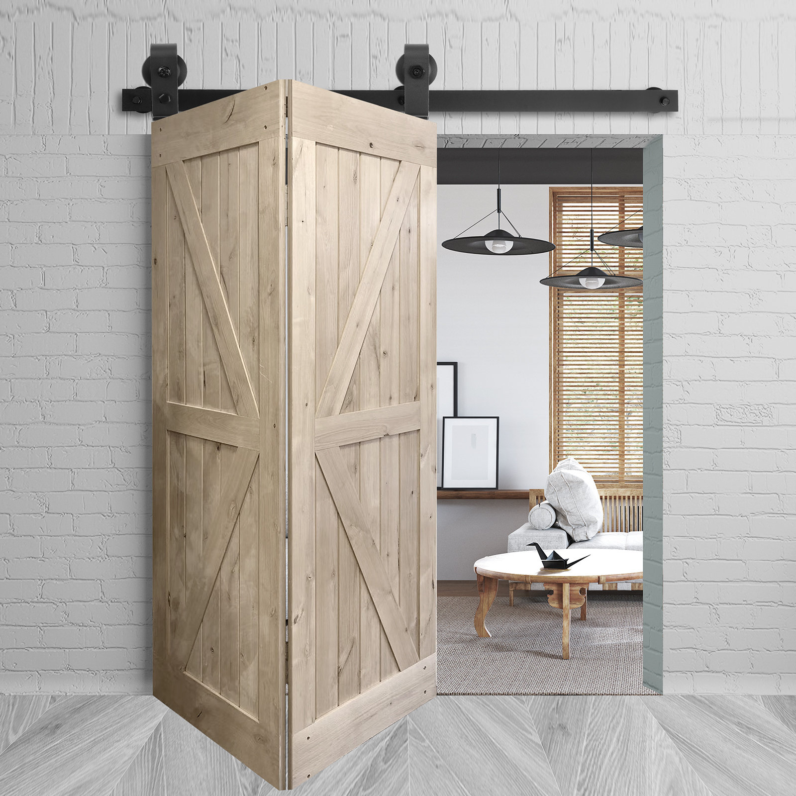 96 Inch Tall Interior Barn Door - 0ysuhfh