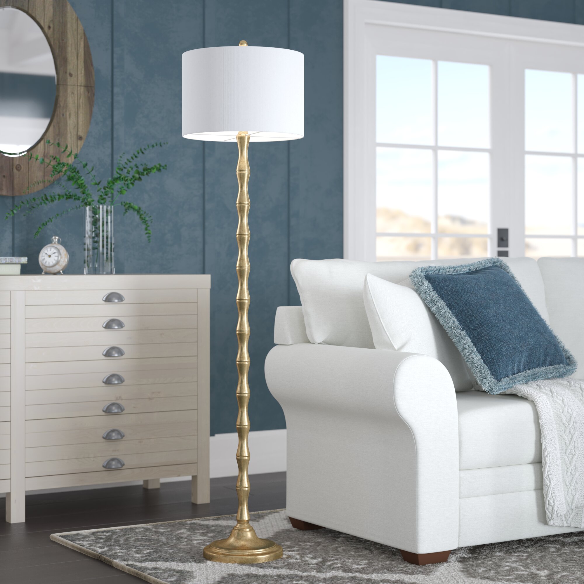 statement floor lamps for living room