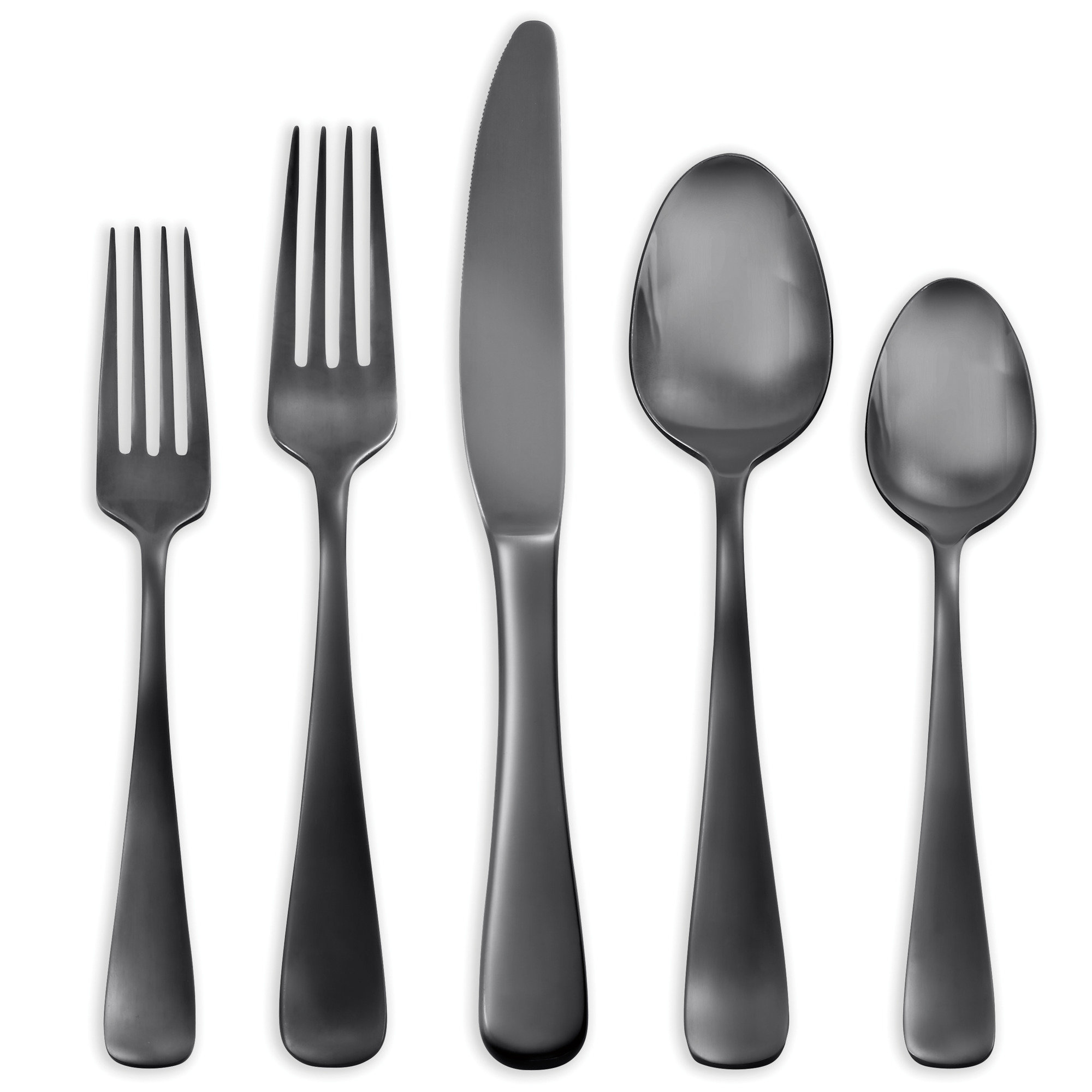 Argent Orfevres™ Stainless Steel Flatware Set of 5 & Reviews Wayfair