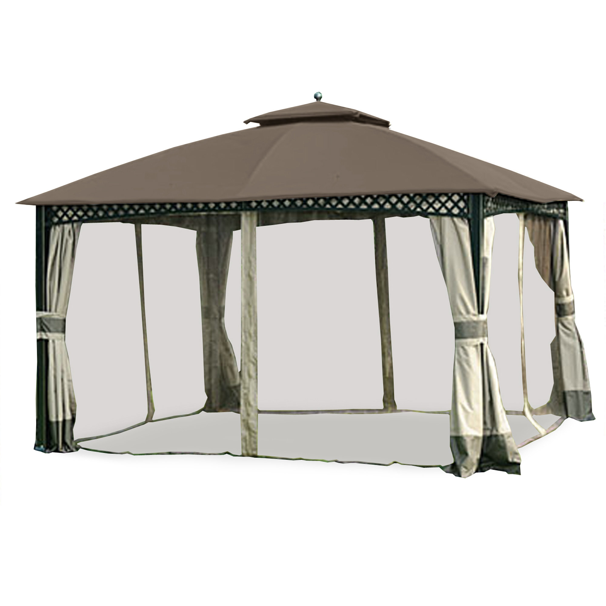 Garden Winds Windsor Gazebo Replacement Canopy & Reviews Wayfair
