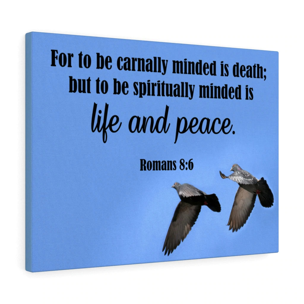 Express Your Love Gifts Spiritually Minded Romans 86 Christian Wall