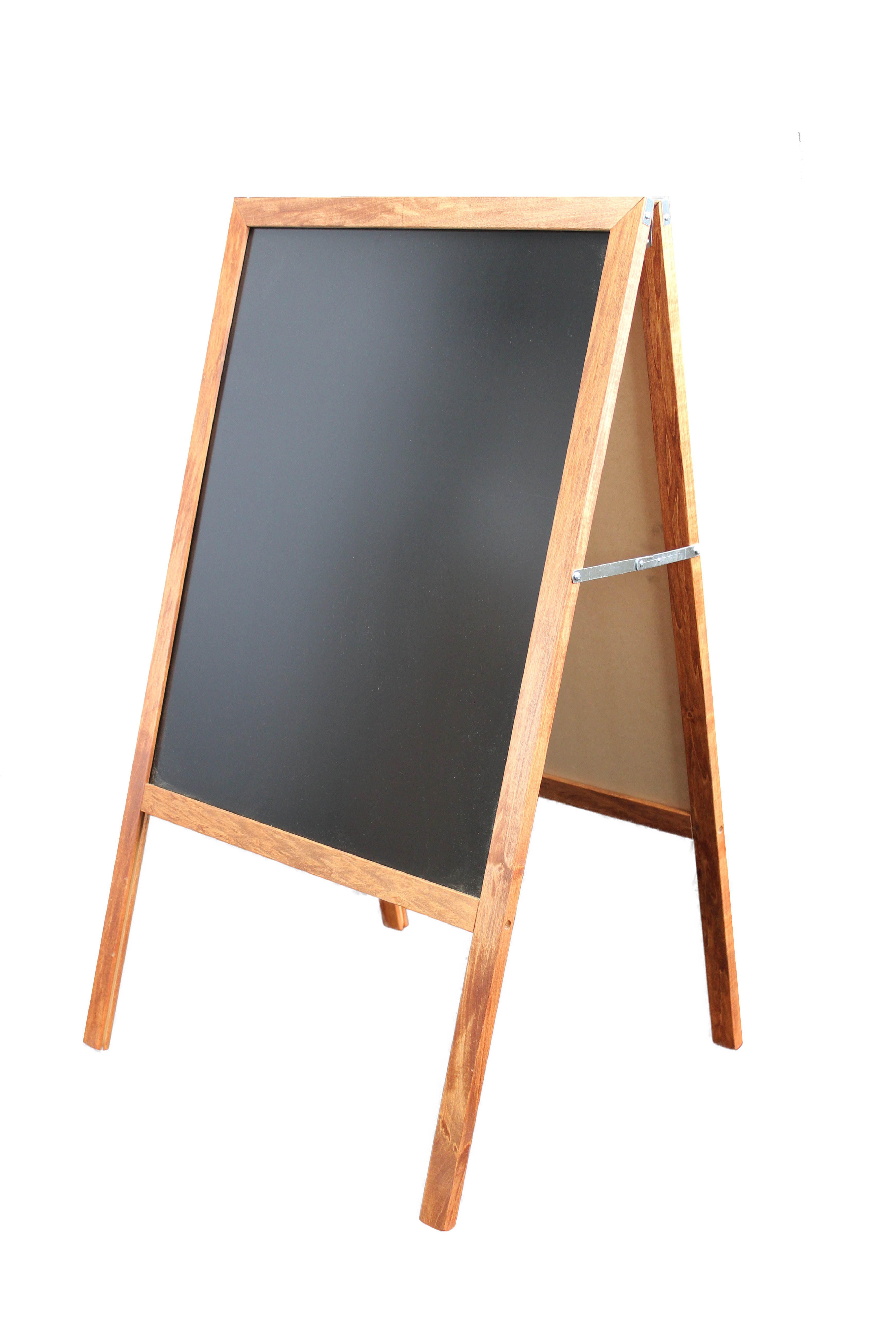 Flipside Products Stained Hardwood Marquee Double Sided Board Easel