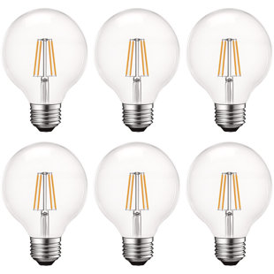 Luxrite 2 Watt 60 Watt Equivalent G25 Led Dimmable Light Bulb E26 Medium Standard Base Reviews Wayfair