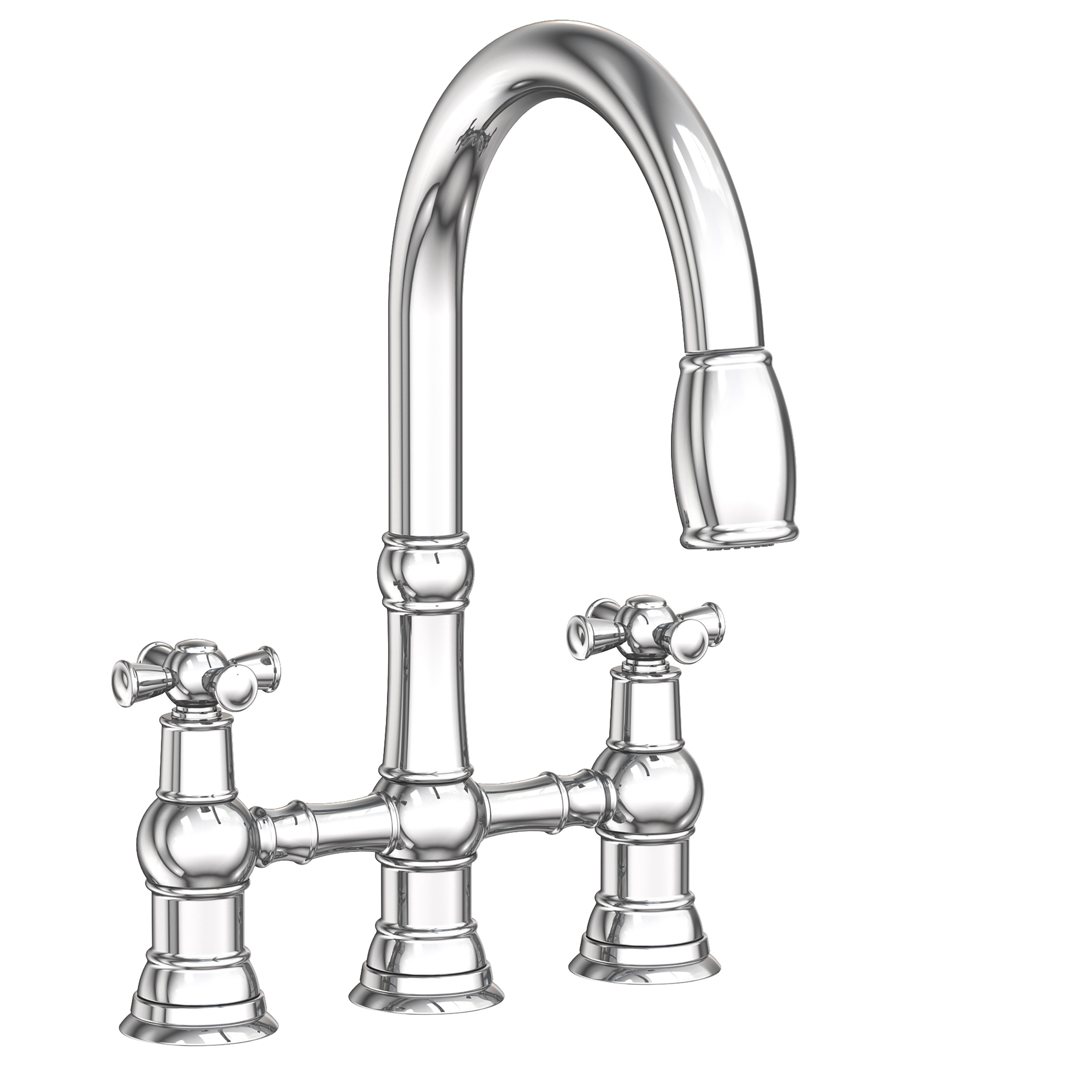 Newport Brass Jacobean Pull Down Kitchen Faucet Wayfair