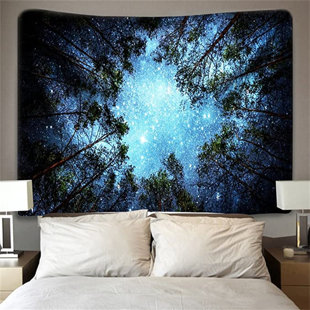 Home Decor Tapestry Starry Printing Galaxy Blanket Art Wall Hanging Background 