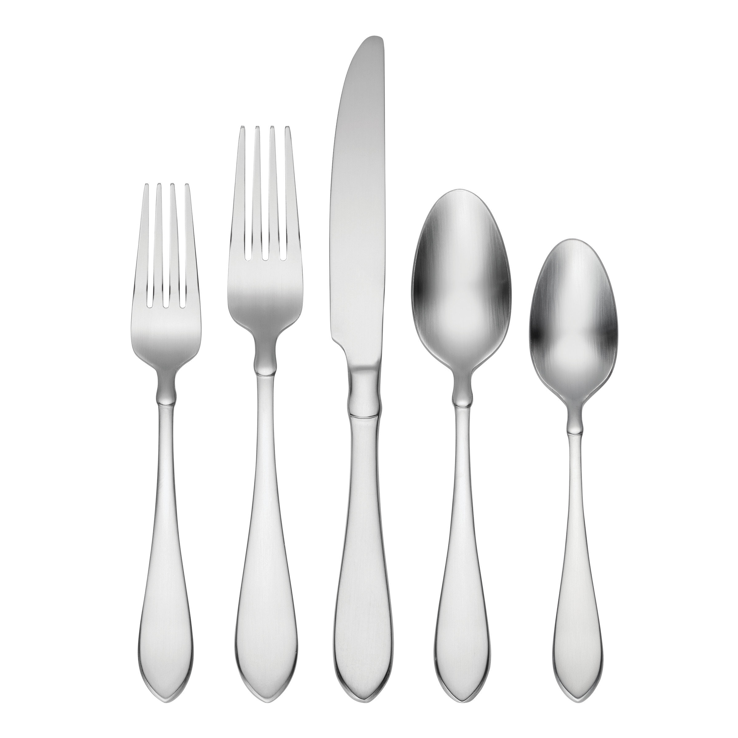 Oneida Satin Vertex 20 Piece Everyday Flatware Set Wayfair