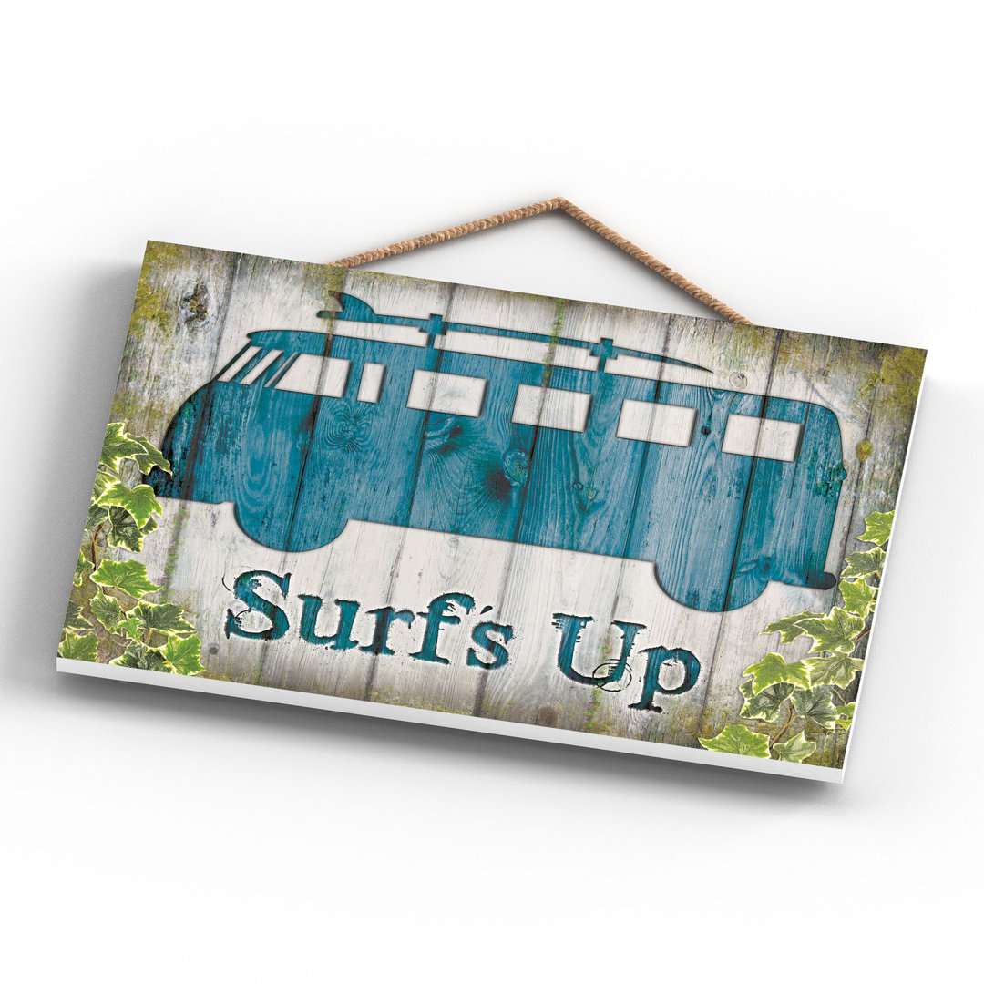 Happy Larry Mdf-bild Surfs Up Camper Van