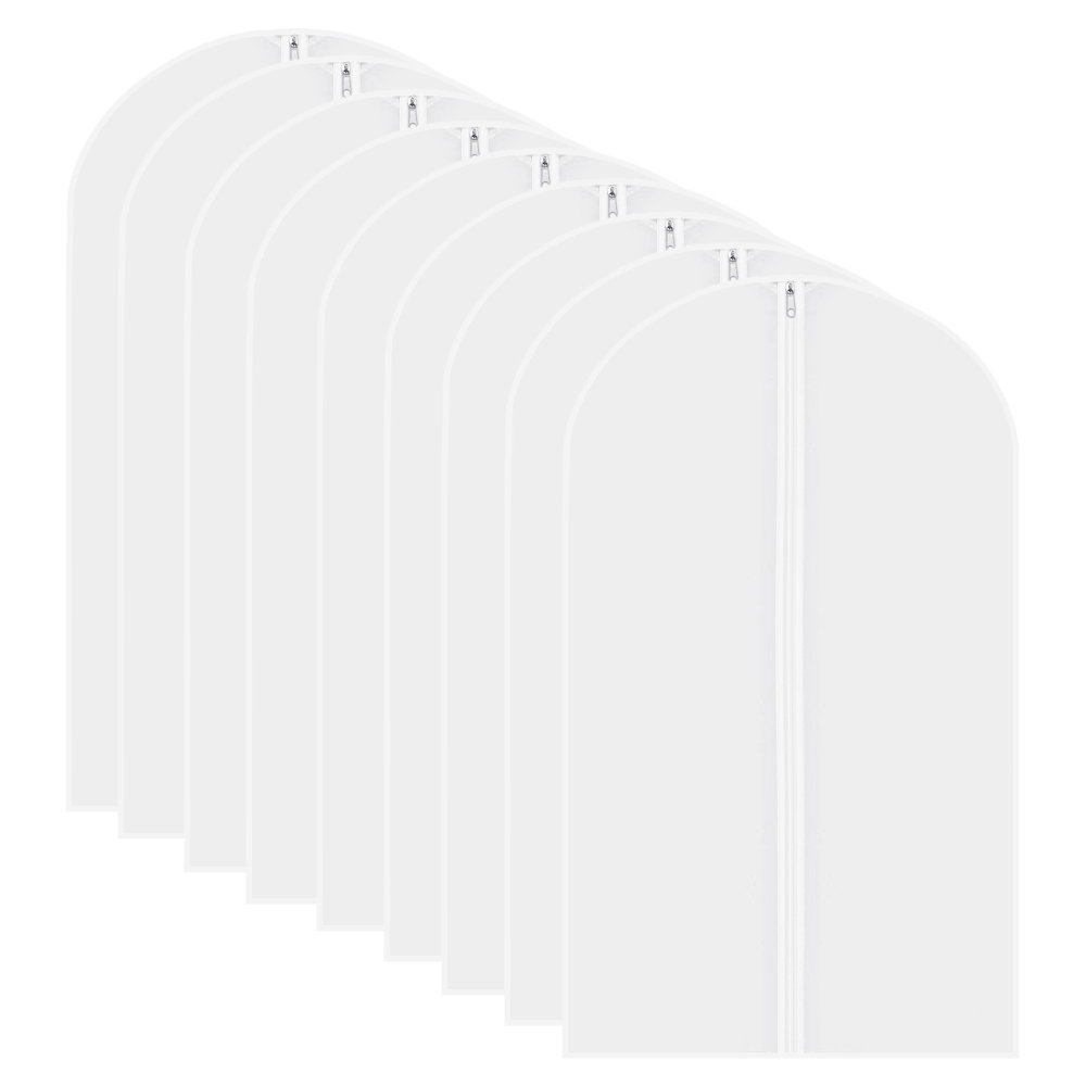 Rebrilliant Merrifield Plastic Hanging Garment Bag & Reviews Wayfair