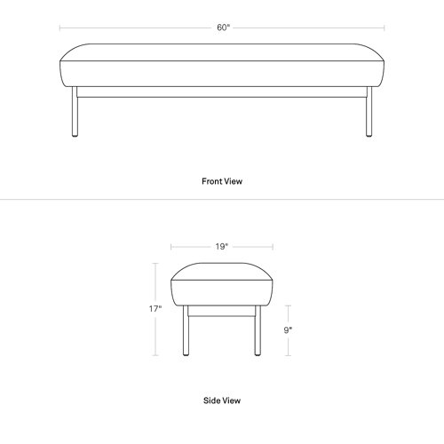 Blu Dot Puff Puff Bench & Reviews - Wayfair Canada