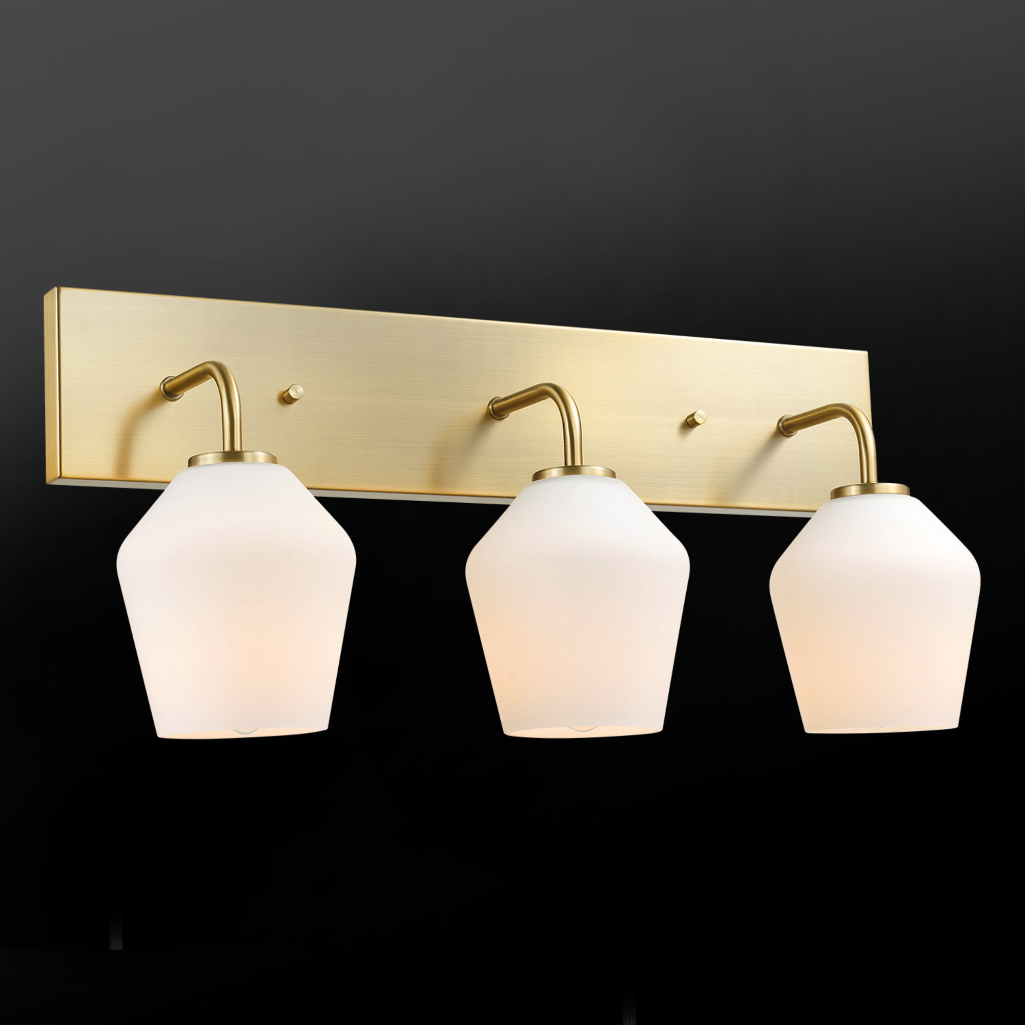 Mercer41 Ahlaya 3 Light Dimmable Vanity Light & Reviews Wayfair