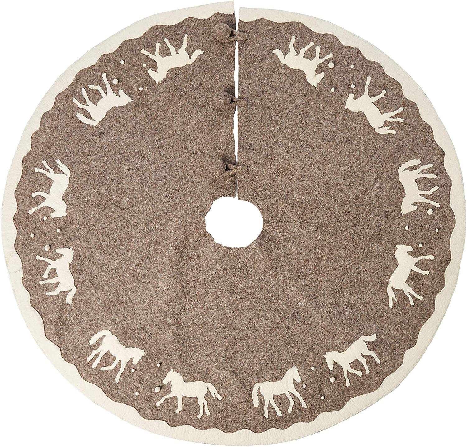 Arcadia Home Felt Tree Skirt Wayfair