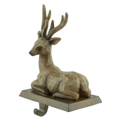 Reindeer 2 Piece Stocking Holder Set -  Northlight Seasonal, NORTHLIGHT DW94233