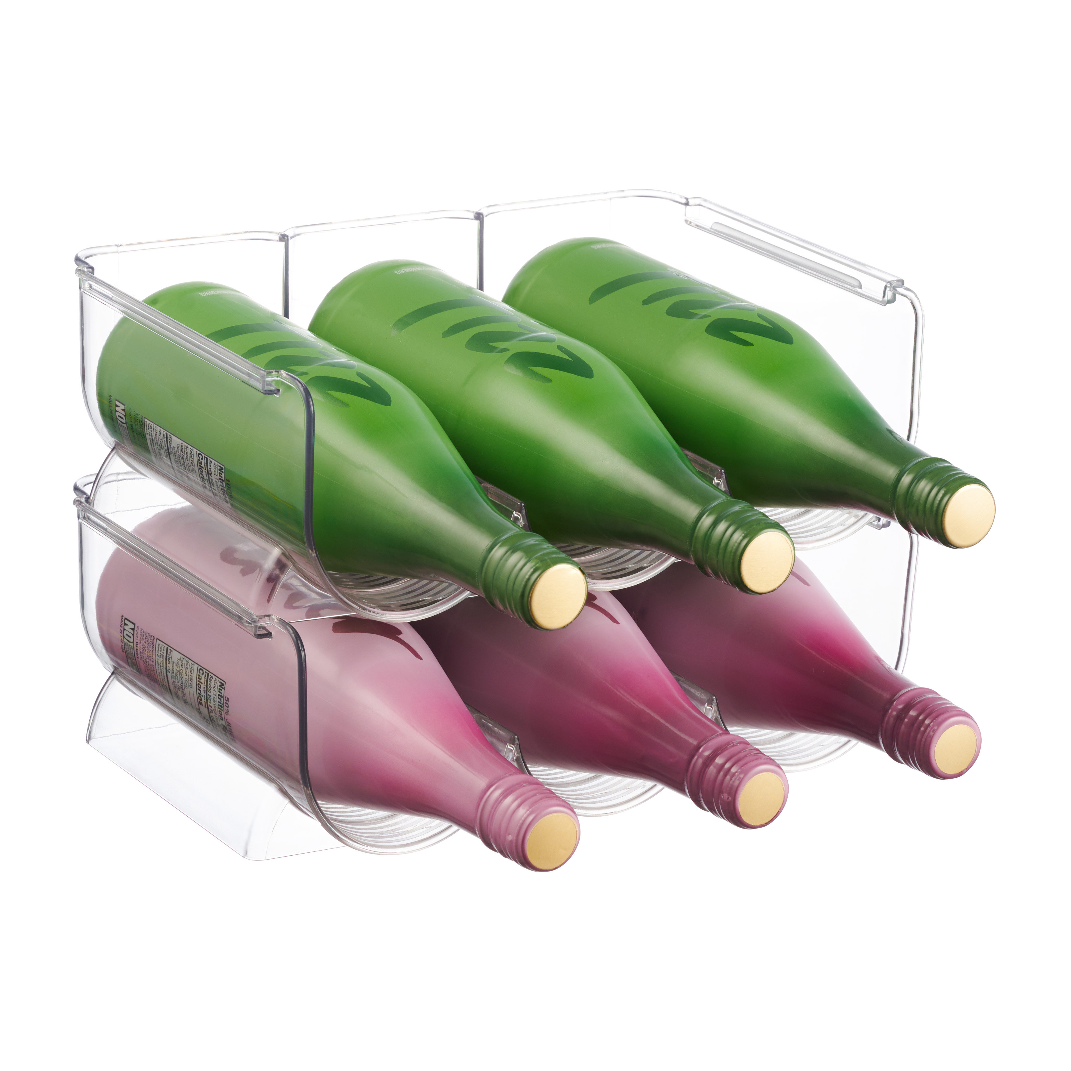 Prep & Savour Dazjah Tabletop Wine Bottle Rack in Clear Wayfair