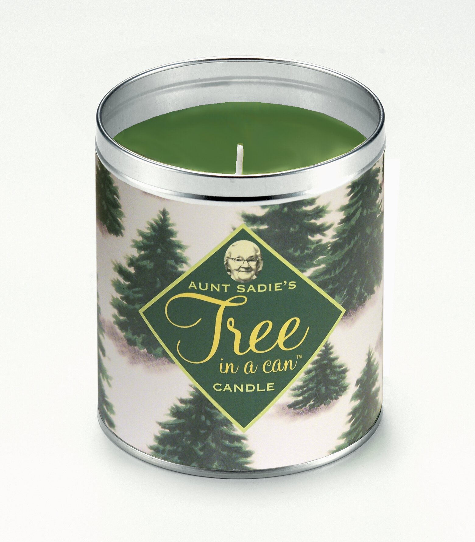 AUNT Snowy Tree Famous Pine Scented Jar Candle & Reviews | Wayfair