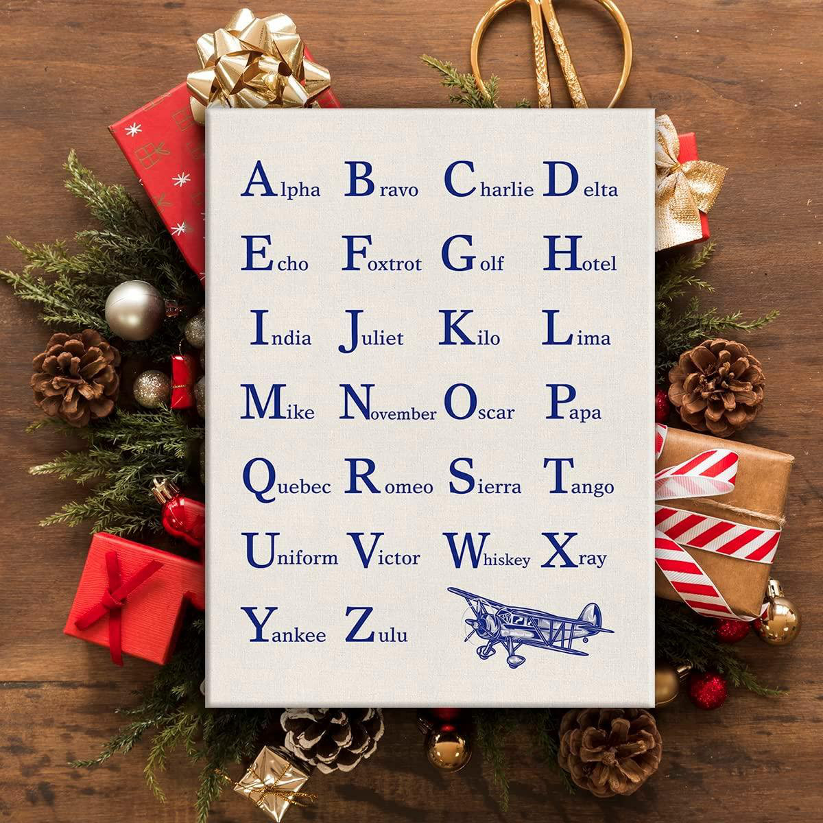Trinx Phonetic Alphabet - Wrapped Canvas Textual Art | Wayfair