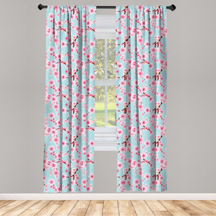 NEW Tossed Owls Birds Baby Nursery Gray Pink White Valance Curtain 