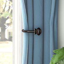 Pair of curtain holdback tieback #06 choose from 4 color 