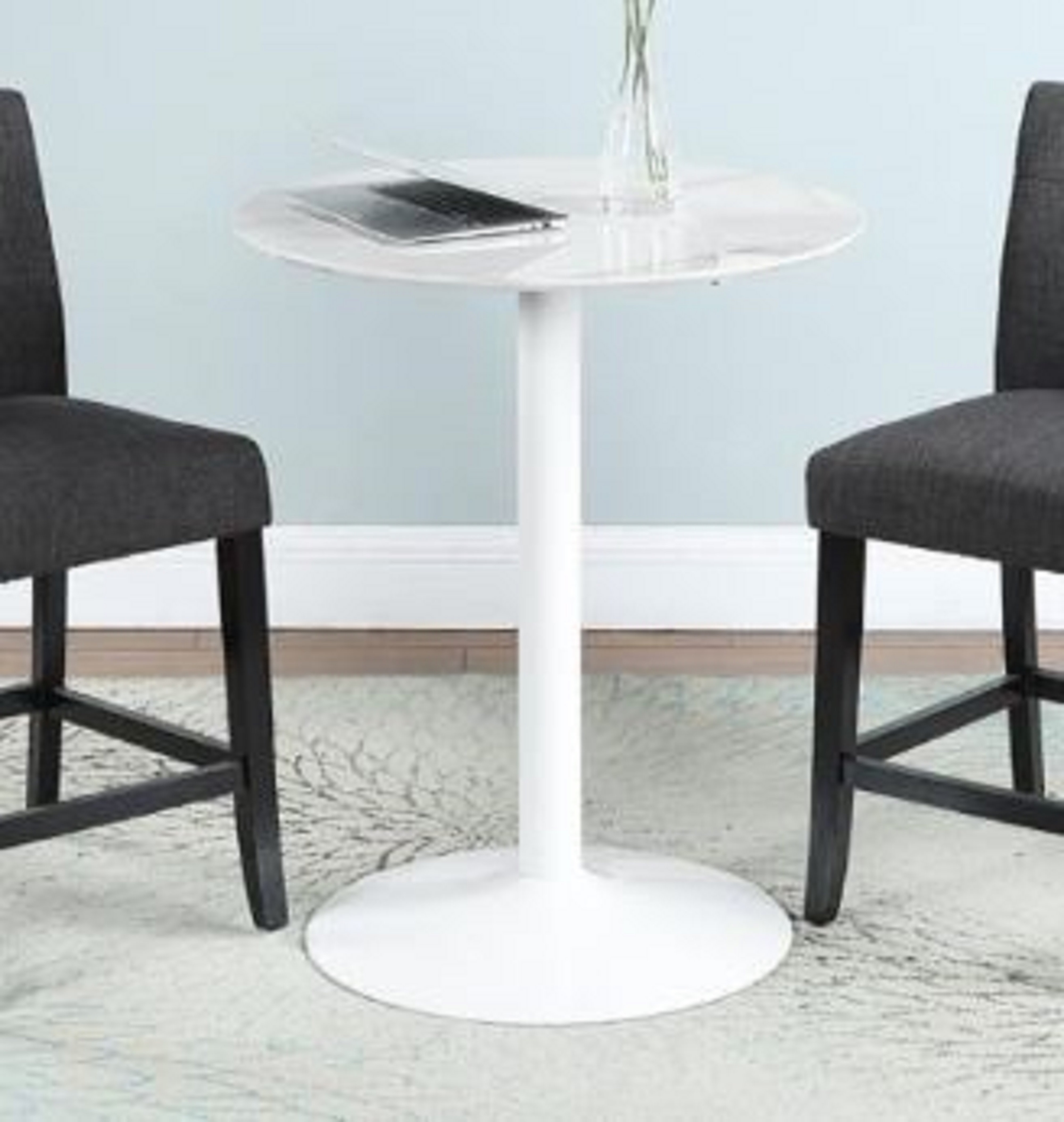 Corrigan Studio® Mccroy Counter Height Pedestal Dining Table Wayfair