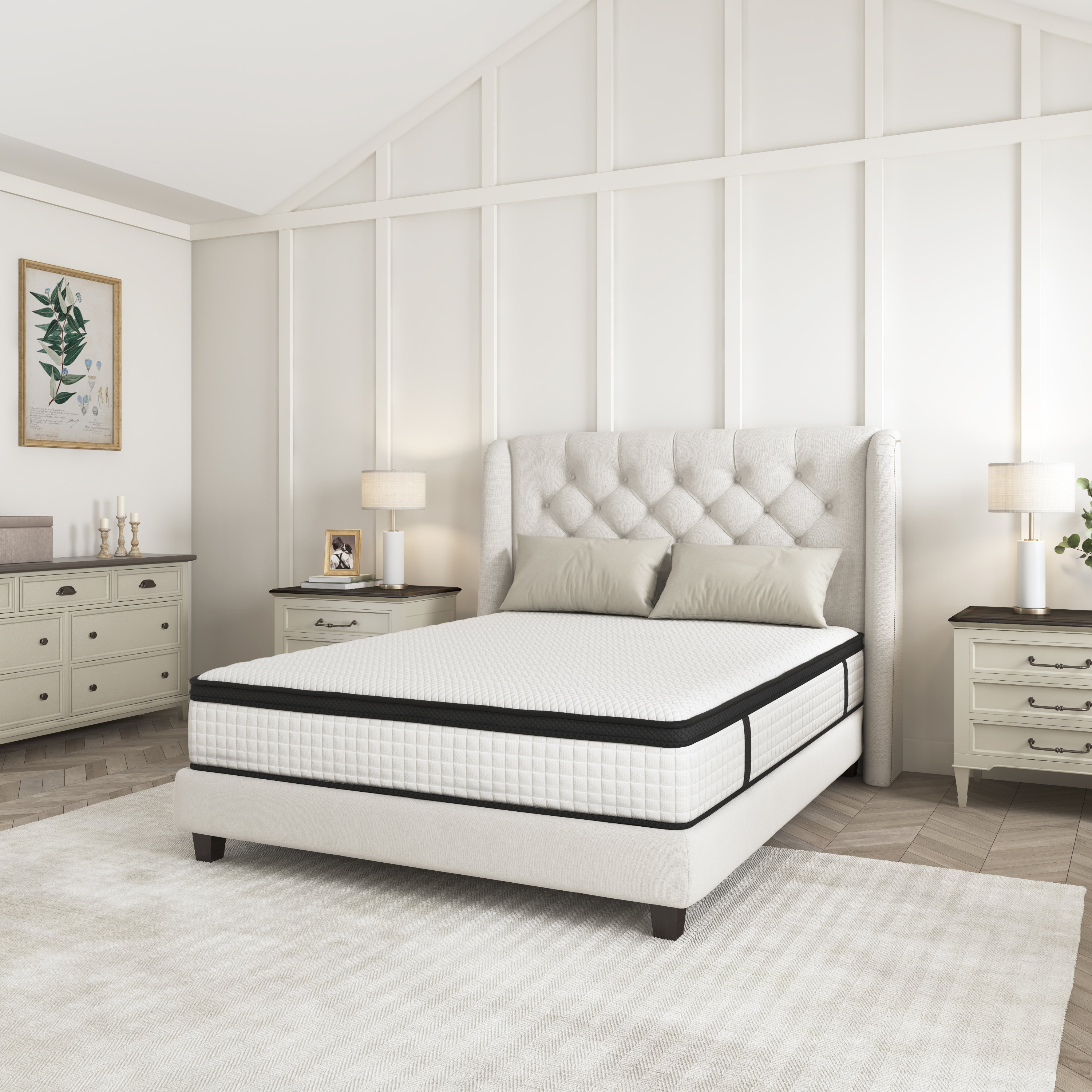 Lingkai Medium Innerspring Mattress & Reviews Wayfair