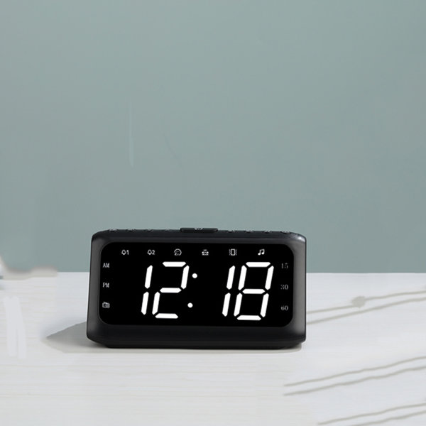 Colorful Color Changing Alarm Clock Creative Fashion Home Luminous Alarm Clock 