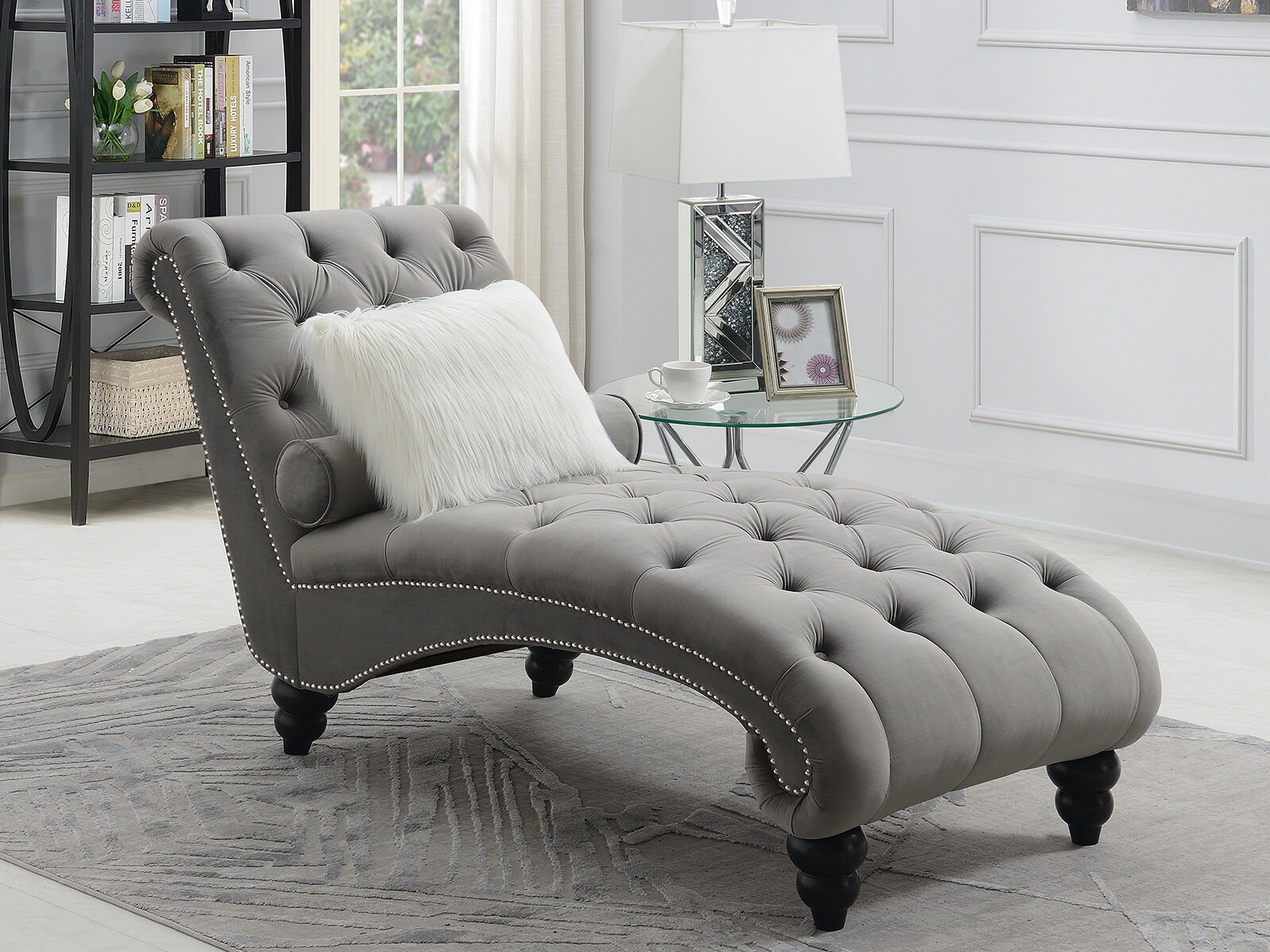 Trotta Upholstered Chaise Lounge