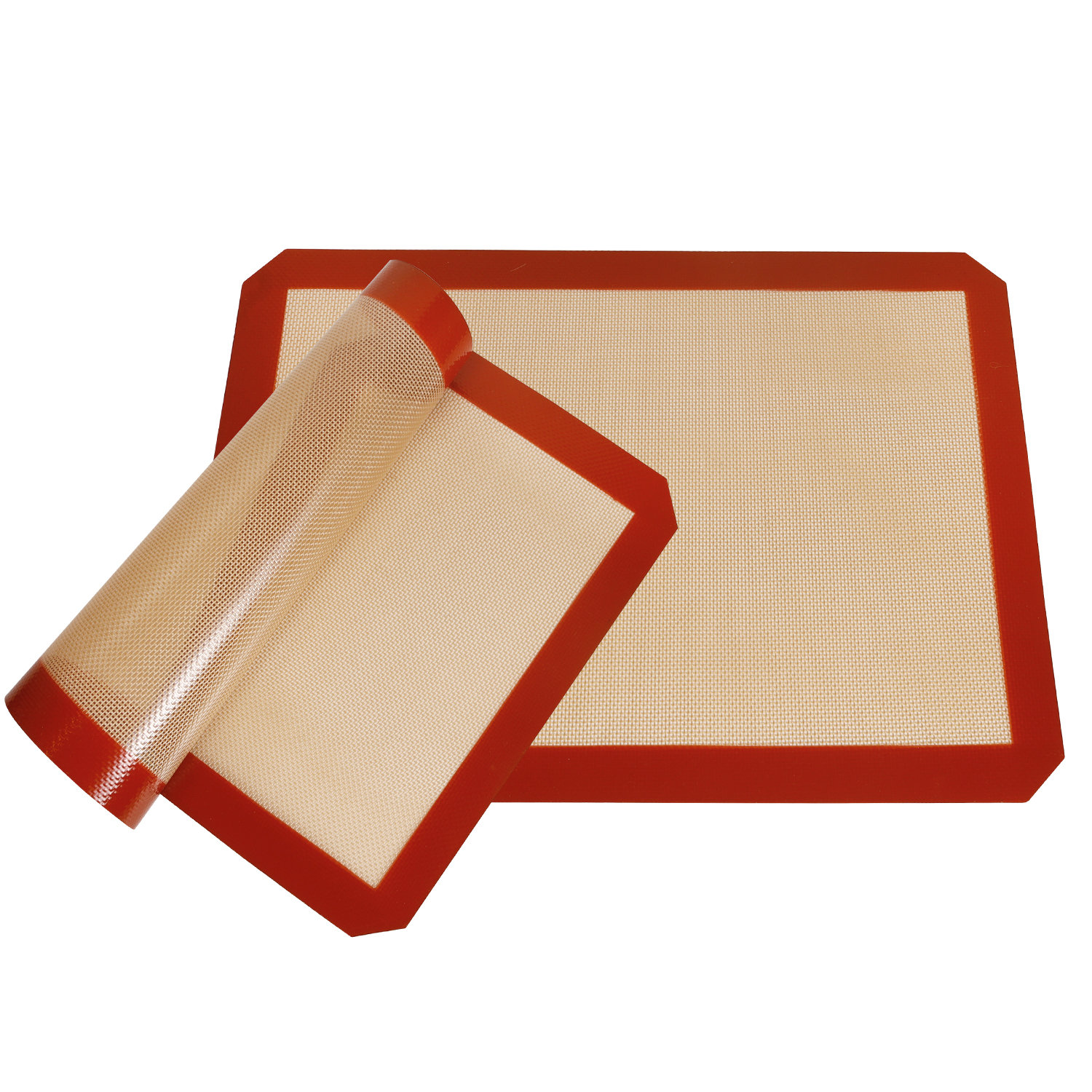 Set of 2 Silicone Baking Mat Sheet Non-stick Silicone - Contains NO BPA 