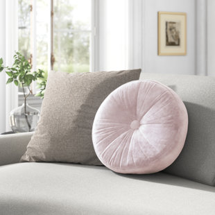 circle decorative pillow