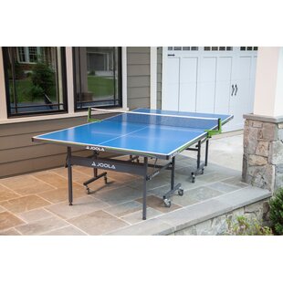 Lancaster 2 Piece Official Size Indoor Folding Table Tennis Ping Pong Game TablePing Pong 2 Player Performance Game Set w/ 2 Rackets and 3 Orange All Star Balls