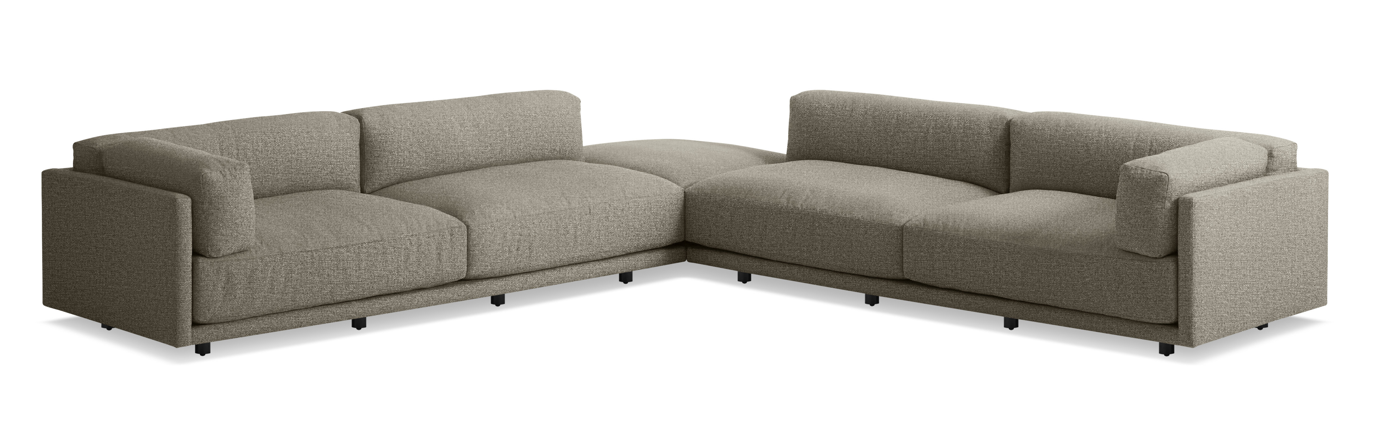 Blu Dot Sunday Backless L Sectional Sofa Wayfair