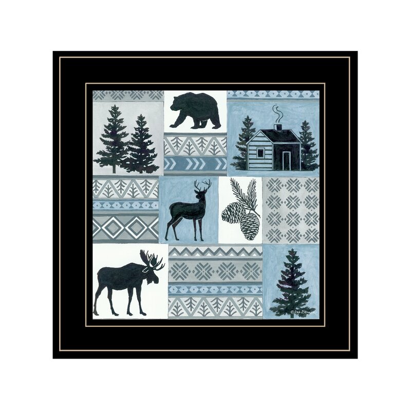 Cabin In The Woods - Picture Frame Print - Cabin Wall Decorations