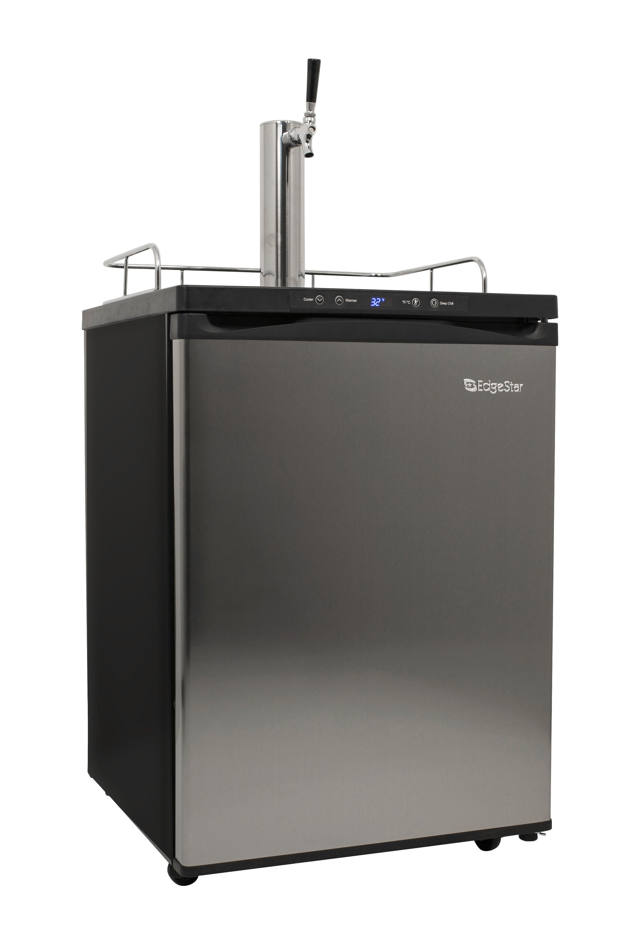 EdgeStar 5.6 Cubic Feet Single Tap Freestanding Kegerator with