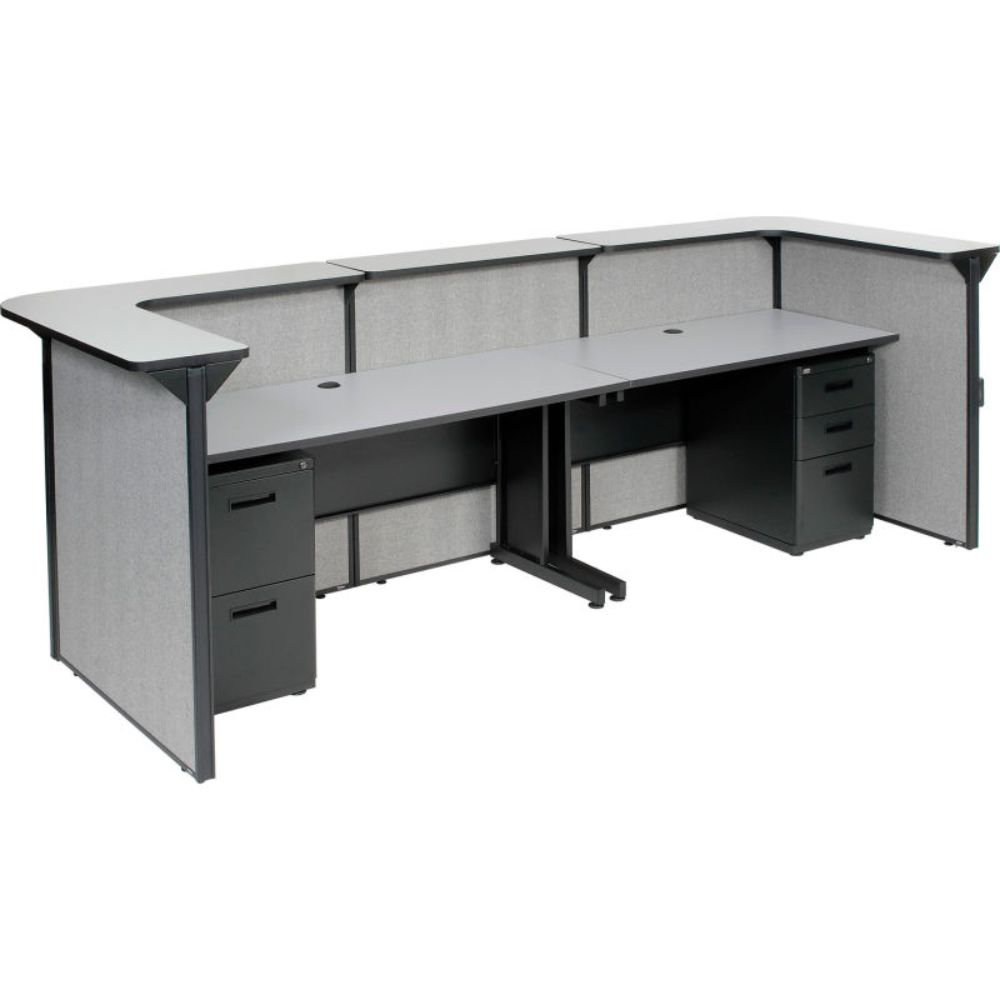 Brayden Studio® Akshar 1 UShape Laminate Reception Desk Wayfair