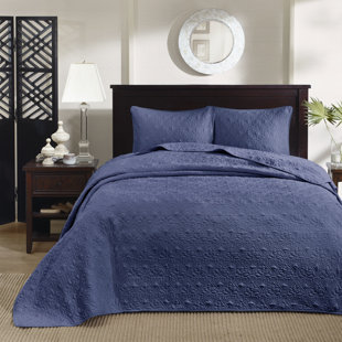 navy blue bedspread full