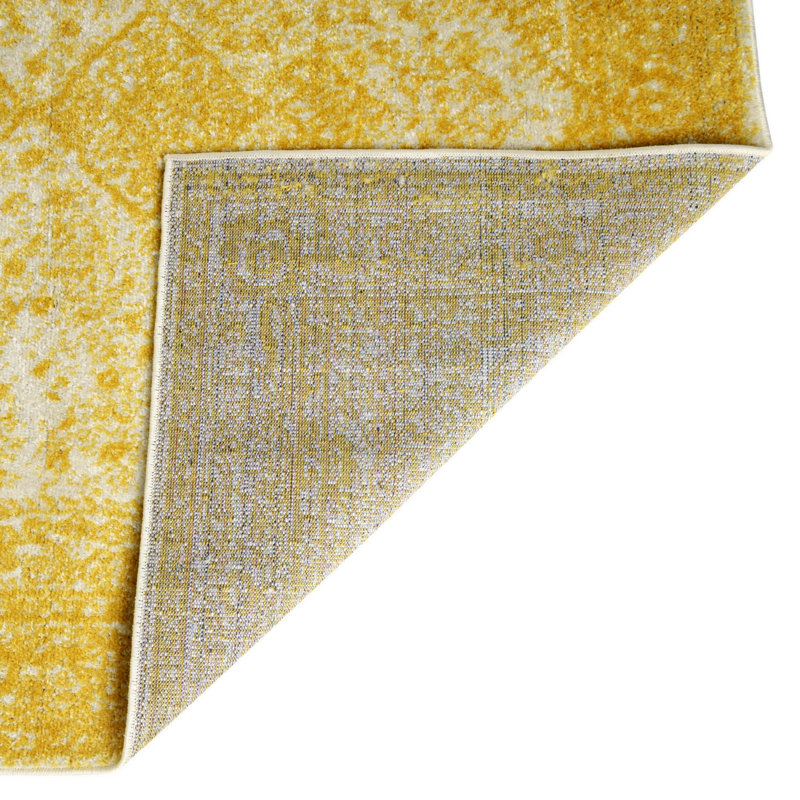 Charlton Home® Performance Yellow Rug & Reviews | Wayfair