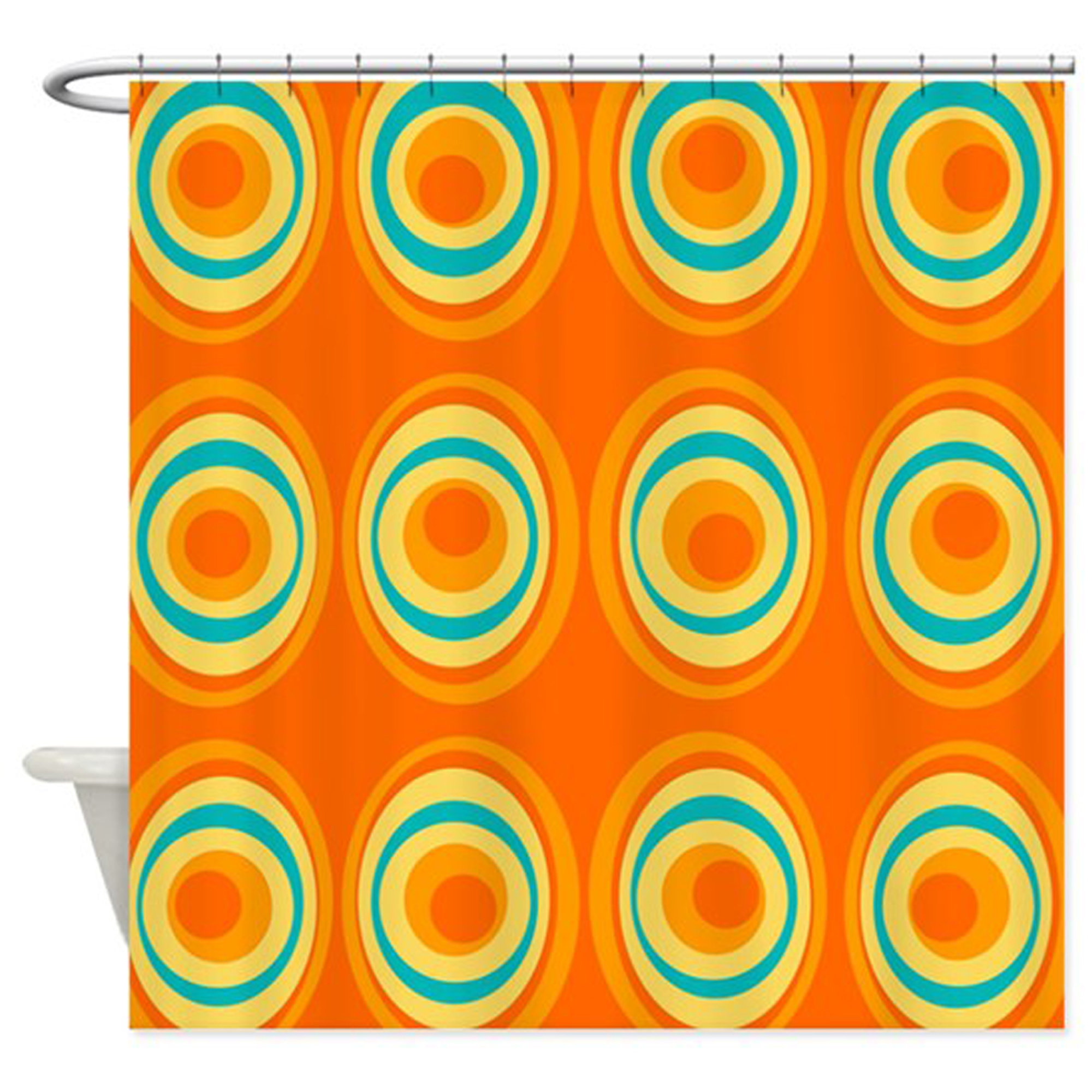 Corrigan Studio® Oloran Geometric Single Shower Curtain Wayfair