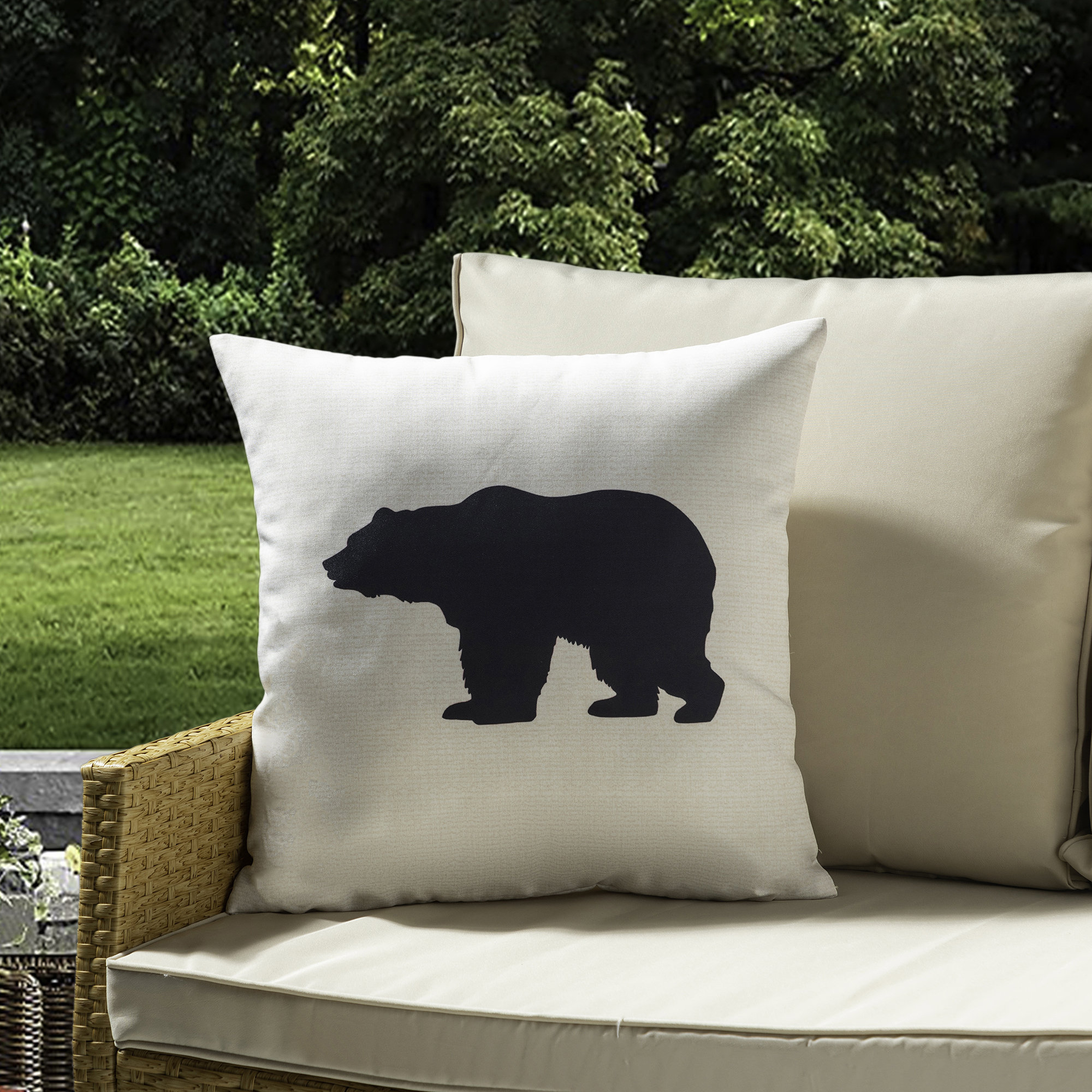 Loon Peak® Oswalt Outdoor Throw Pillow Cover Only Wayfair