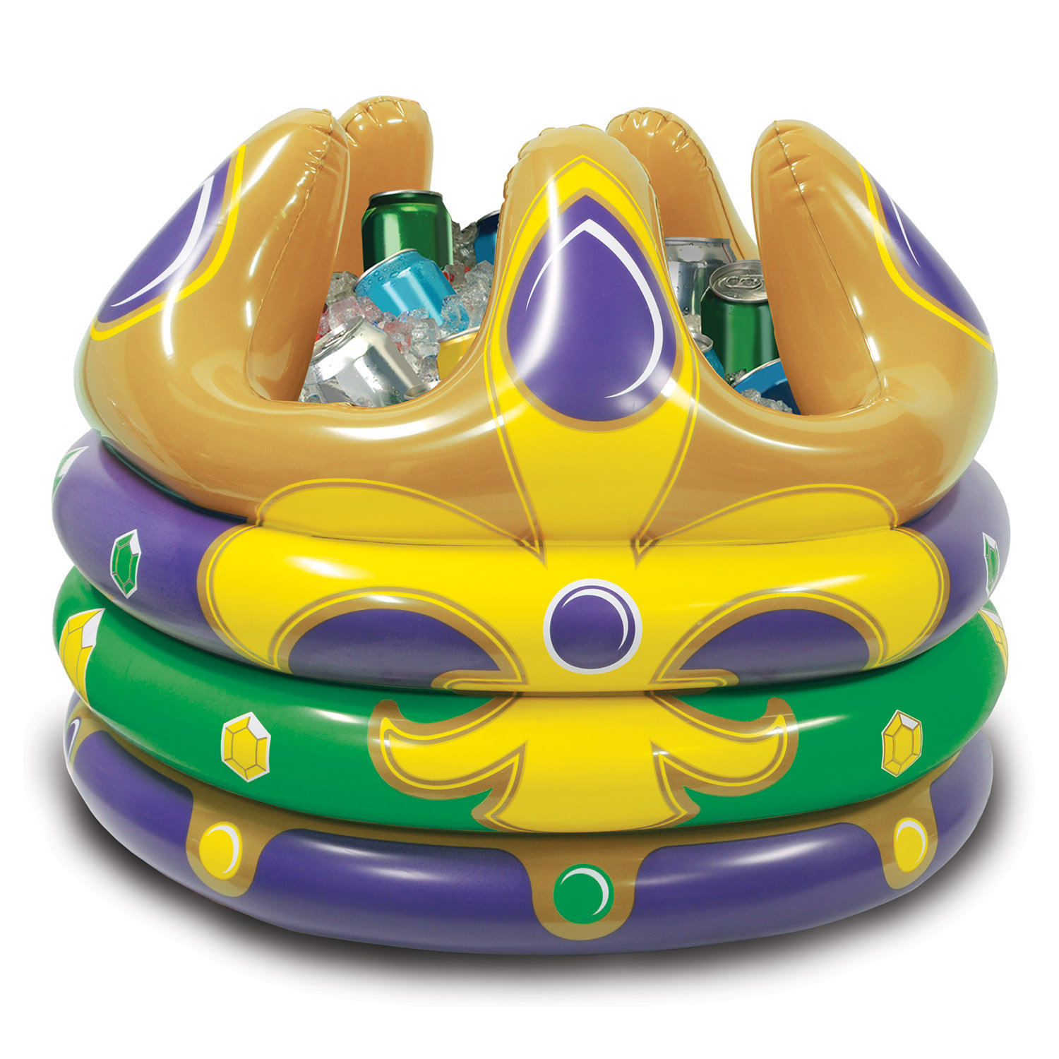 The Beistle Company 24 Can Inflatable Crown Cooler Wayfair