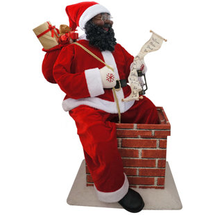 life size stuffed santa claus