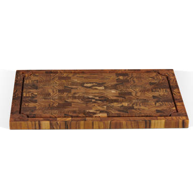 HiTeak Furniture Solid Wood Rectangular Cutting Board Reviews |