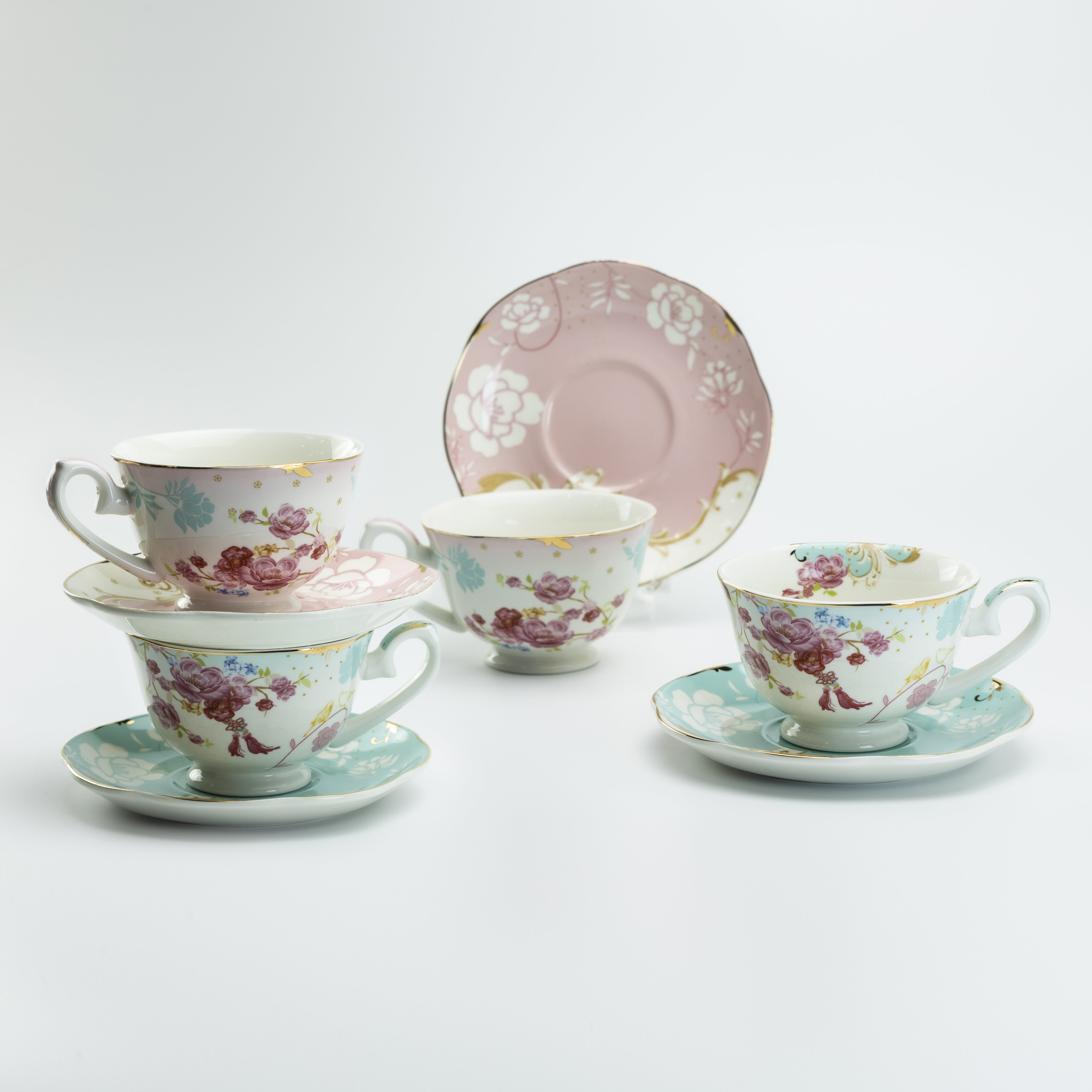 Coastline Imports Porcelain Teacup & Reviews Wayfair