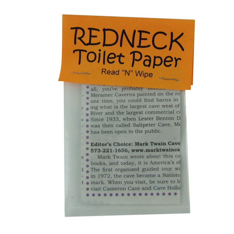Treasure Gurus Funny Prank Redneck Toilet Paper Holder | Wayfair
