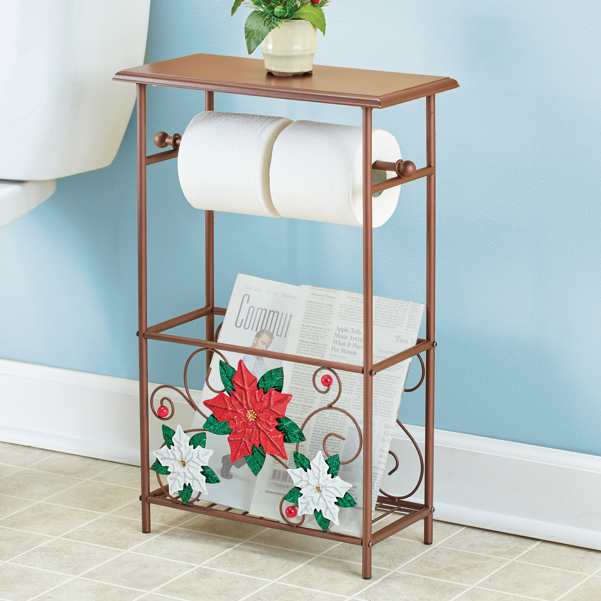 Rebrilliant Devontre Freestanding Bathroom Shelves Wayfair