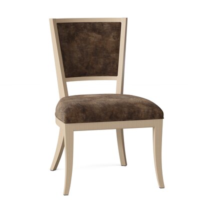 Octavio Upholstered King Louis Back Side Chair