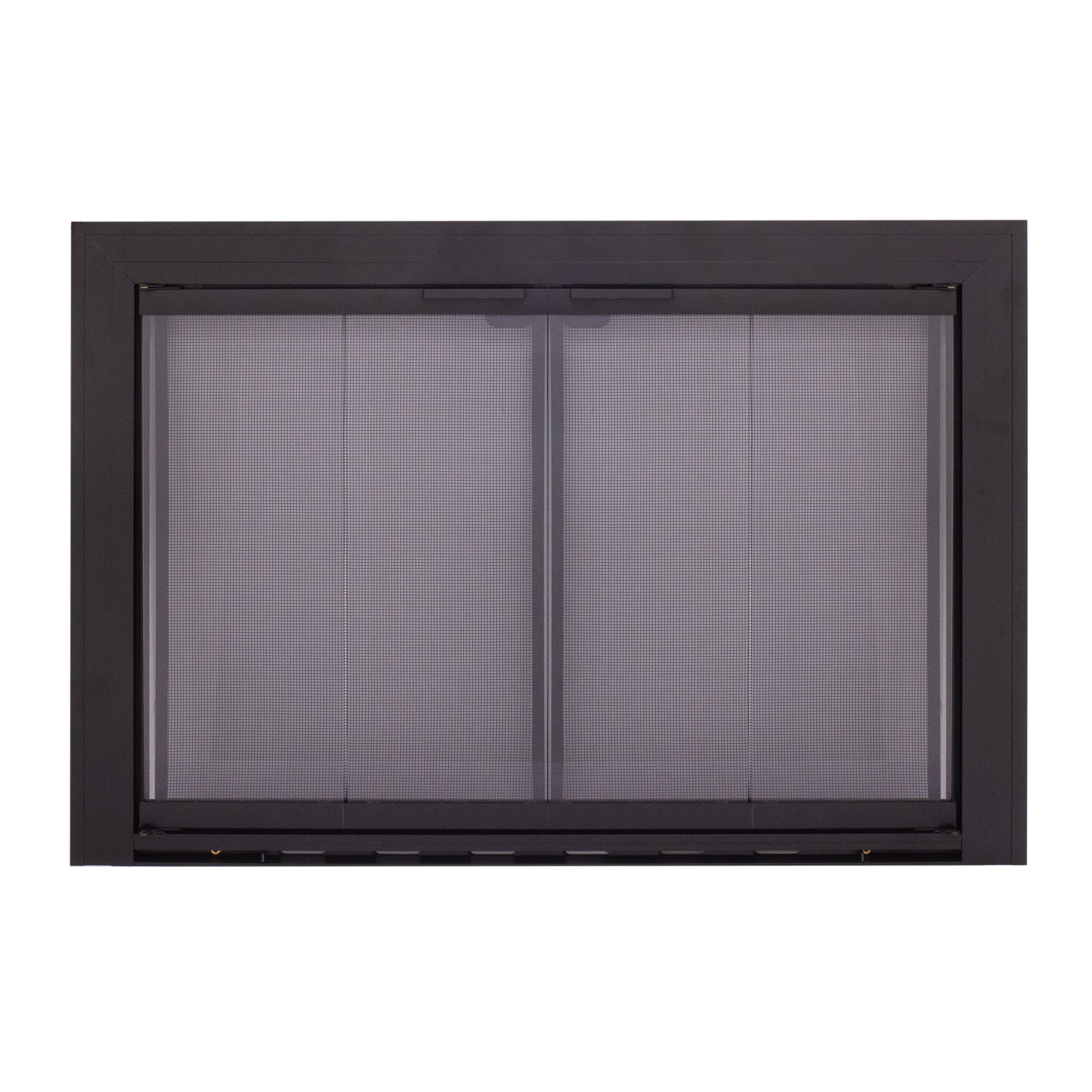 The Twillery Co.® Kirsty Bifold Aluminum Fireplace Doors Wayfair