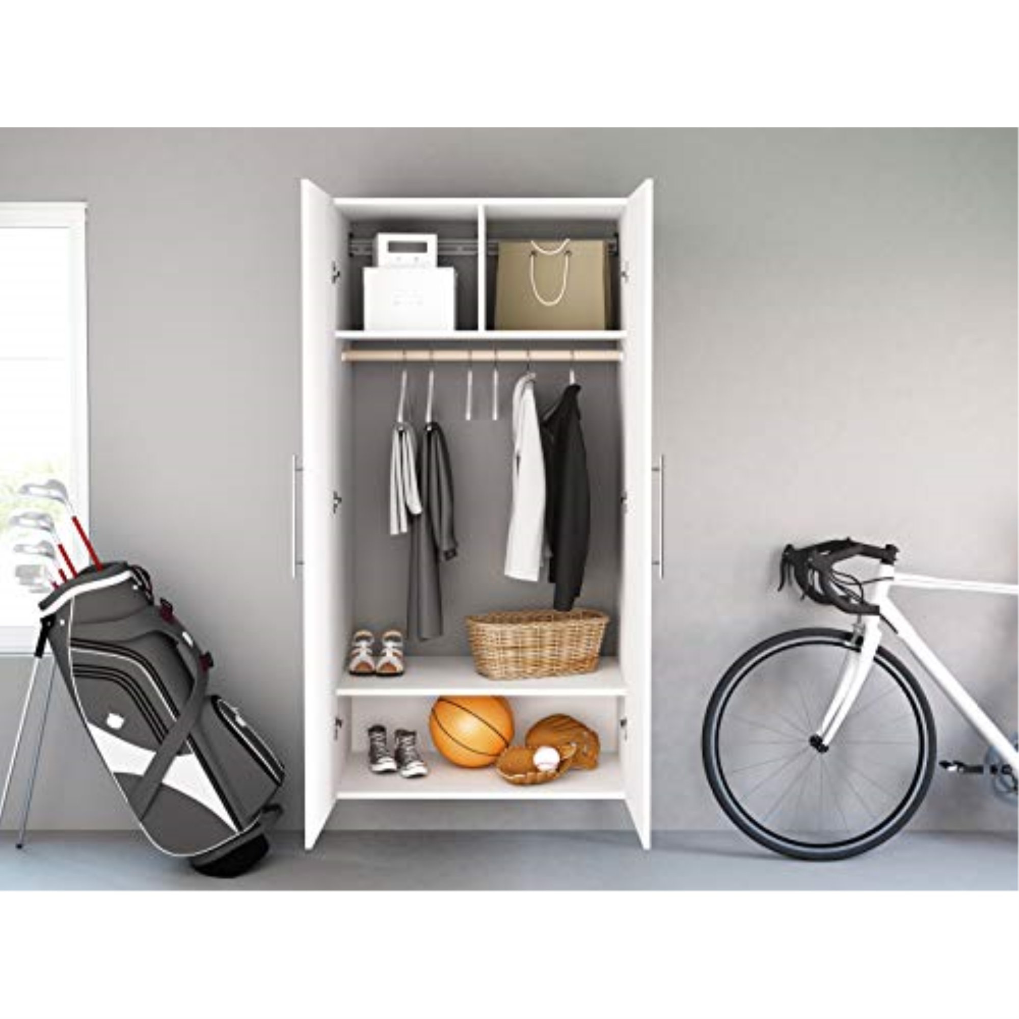 bag storage cabinet