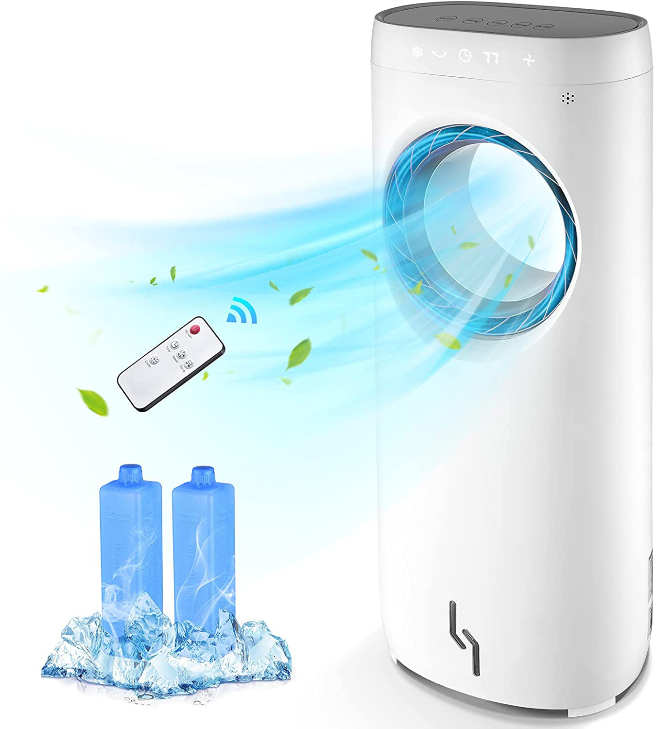 TRUSTECH Bladeless Evaporative Air Cooler Remote Control With 3 Speed