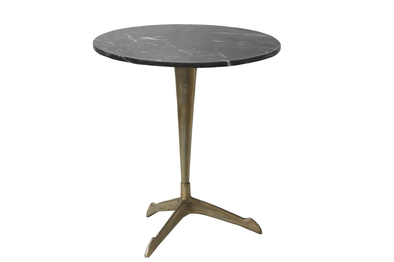 Wade Logan Klahn Round Dining Table Black & Gold Wayfair.co.uk