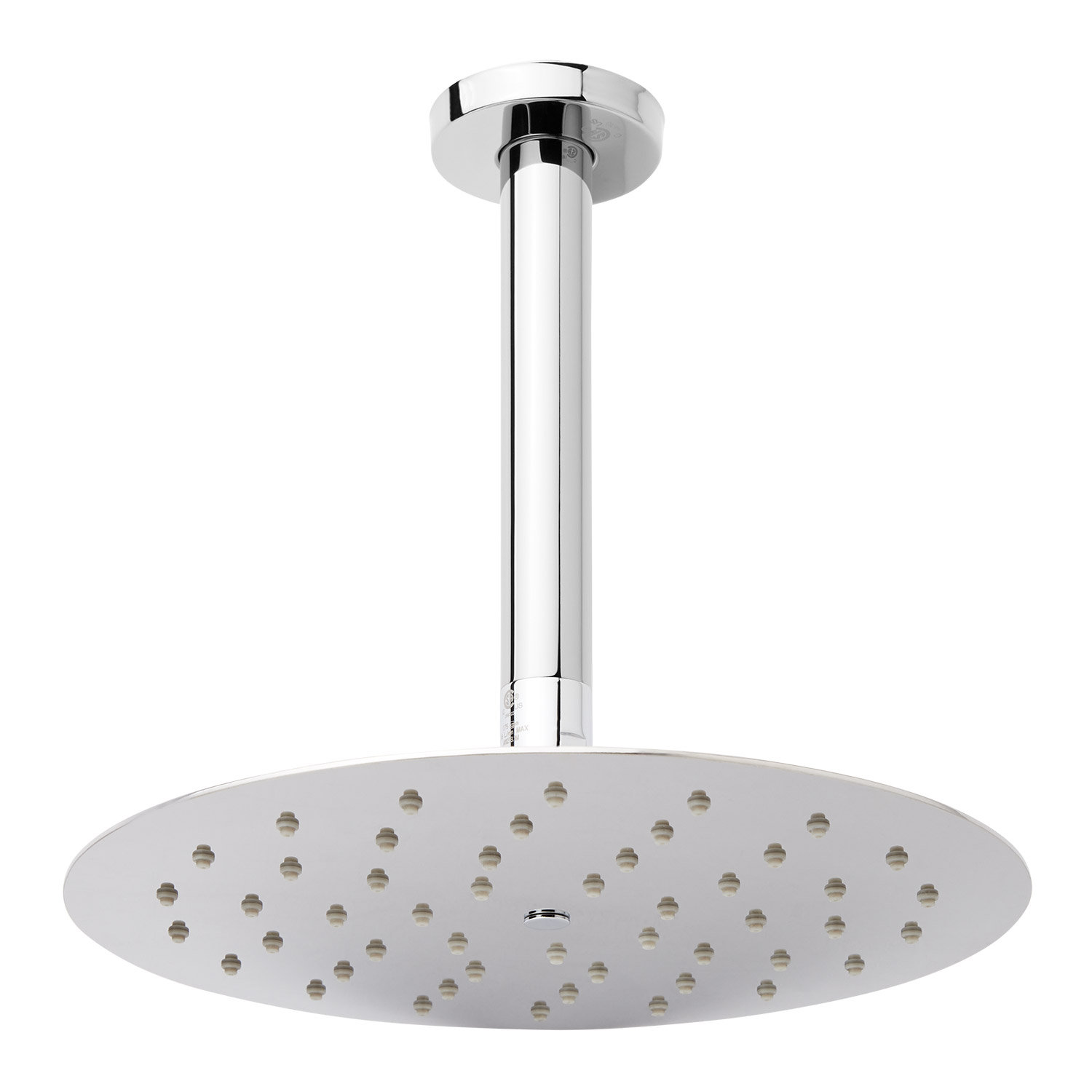 Signature Hardware 10" Contemporary Low Profile Shower Head with 4