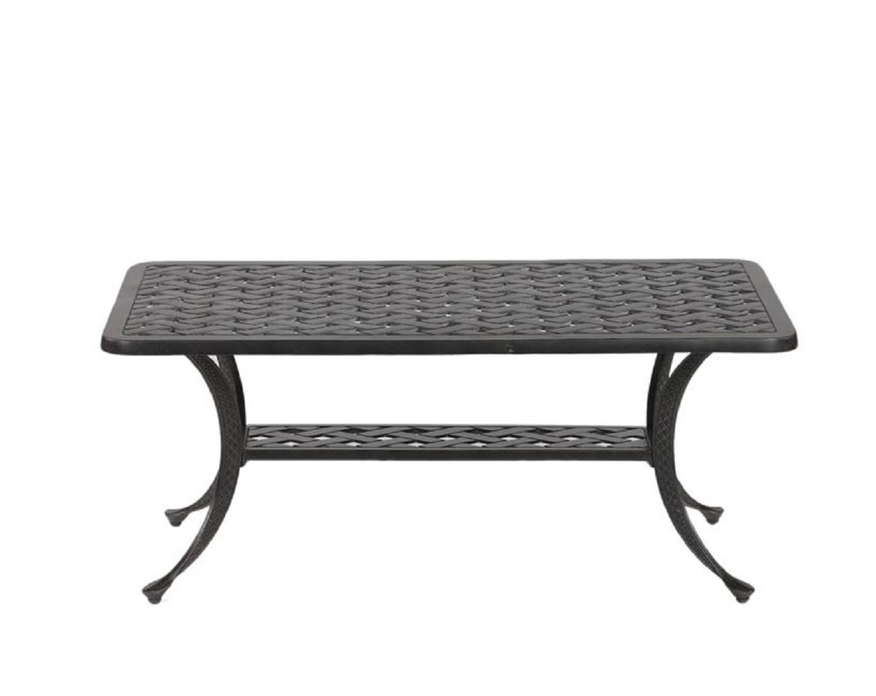 Charlton Home® Thigpen Metal Outdoor Coffee Table Wayfair