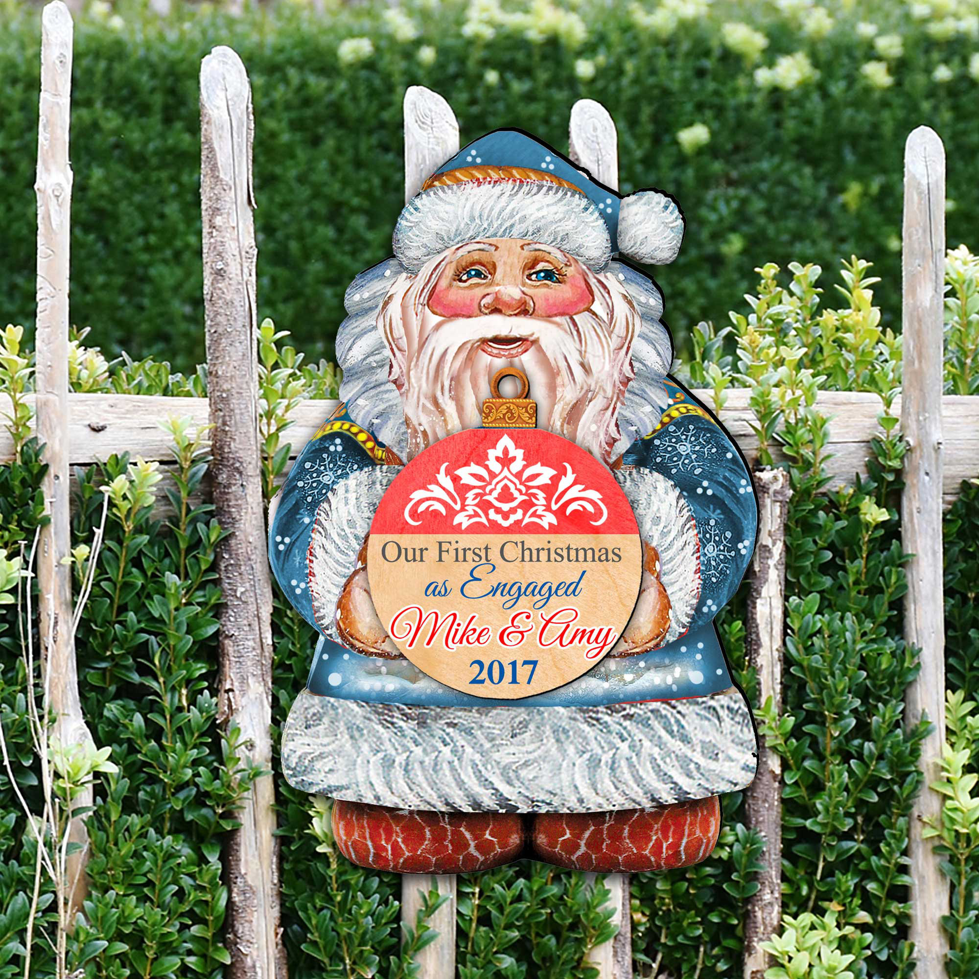 The Holiday Aisle® My First Christmas Santa Wall Decor Wayfair